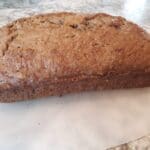 whole loaf of zucchini bread