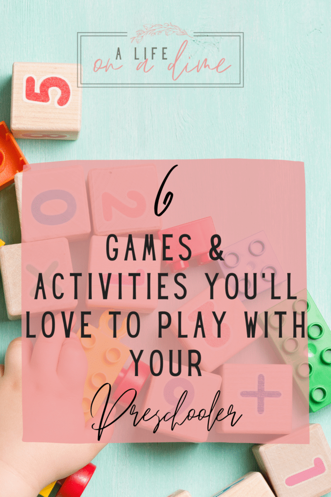 games and activities to play with your preschooler
