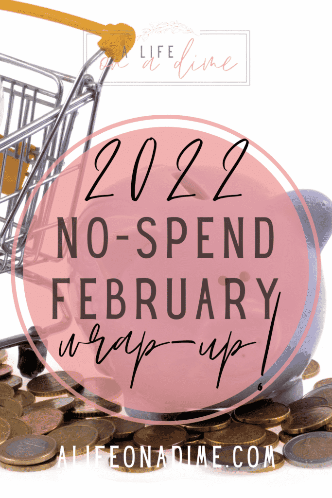 2022 no-spend wrap-up