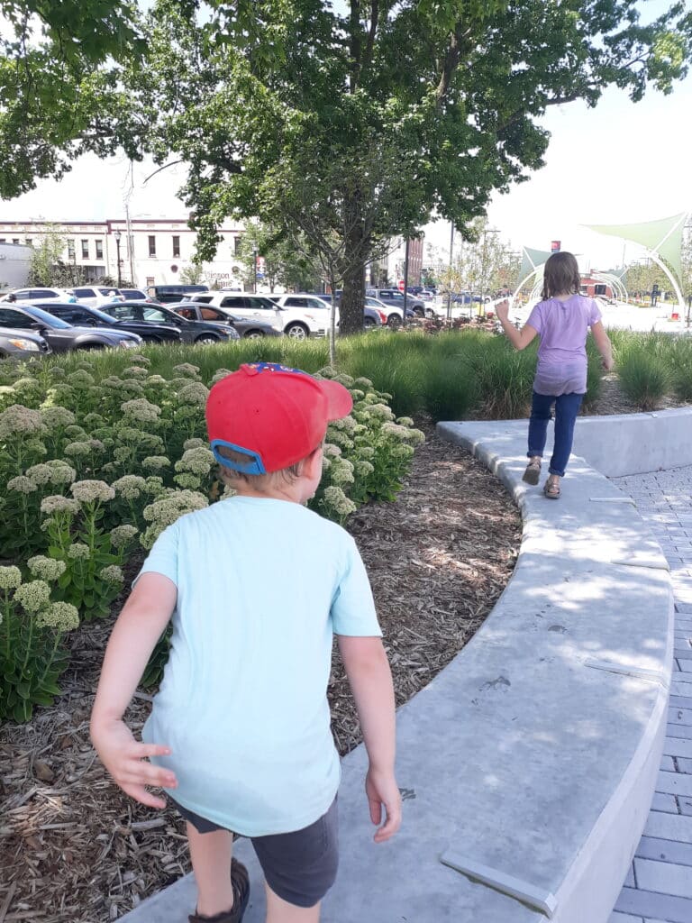 downtown Rogers, ARlet's go for a walk