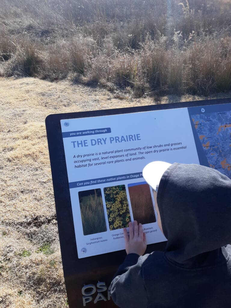 osage park sign