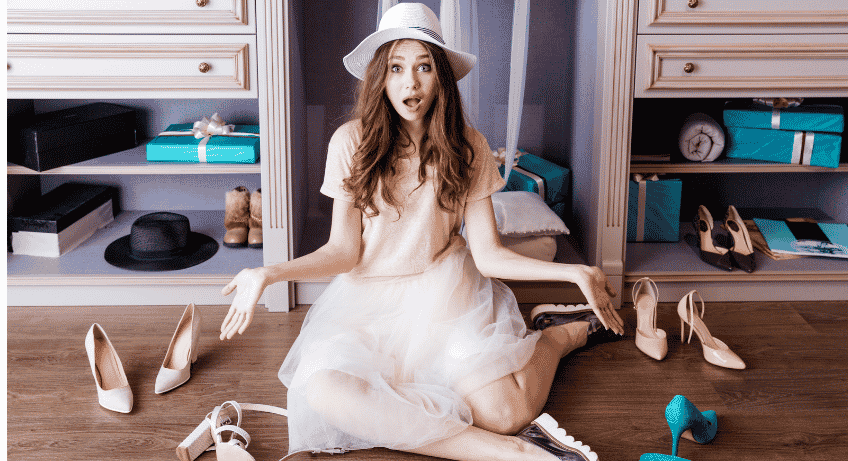no capsule wardrobe