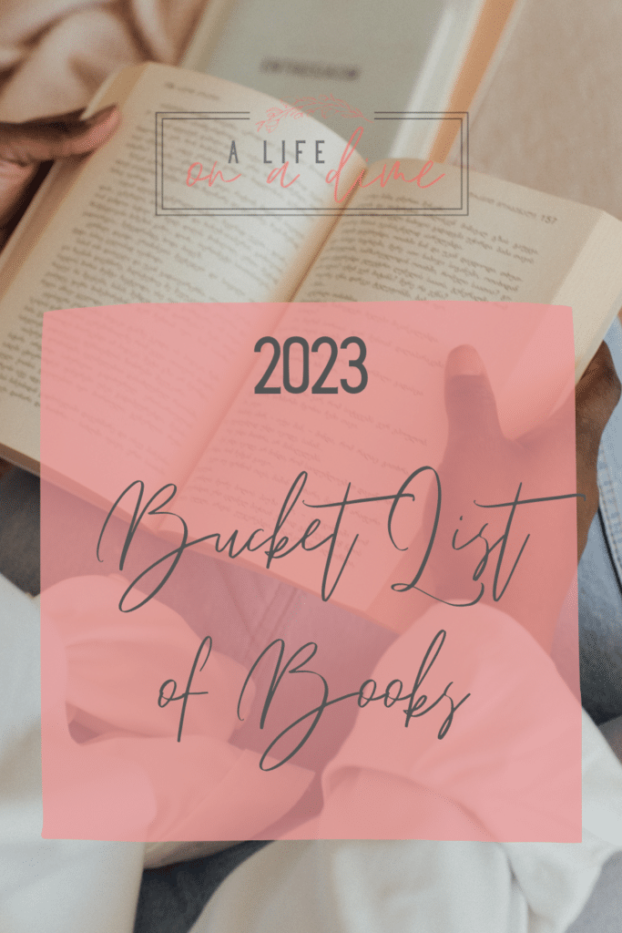 2023 bucket list of books